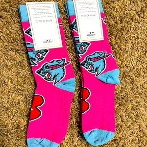 Brand New - 2 pairs of Mr. Beast / YouTube socks